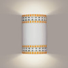 A19 Lighting M20301-SY 1-Light Borders Wall Sconce Sunflower Yellow