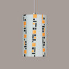 A19 Lighting PM20310-WH-WCC 1-Light Ladders Pendant White (White Cord & Canopy)