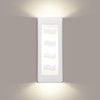 A19 Lighting G1A 1-Light White Serenity Wall Sconce
