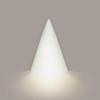 A19 Lighting 801D 1-Light Icelandia Downlight Wall Sconce: Bisque
