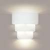 A19 Lighting 1404 1-Light Santa Cruz Wall Sconce: Bisque