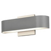 ACCESS LIGHTING 20046LEDDMG-SAT/FST Montreal 2-Light Marine Grade Wet Location Wall Fixture, Satin