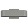 ACCESS LIGHTING 20046LEDDMG-SAT/FST Montreal 2-Light Marine Grade Wet Location Wall Fixture, Satin