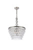 URBAN CLASSIC 1219D19AS/RC Nordic 5-Light Pendant Lamp, Antique Silver