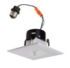 NICOR LIGHTING DQR3-10-120-4K-WH-BF 3 in. White Square LED Recessed Downlight in 4000K