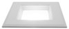 NICOR LIGHTING DQR5-10-120-2K-WH-BF 5 in. White Square LED Recessed Downlight in 2700K