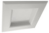 NICOR LIGHTING DQR6-10-120-3K-WH-BF 6 in. White Square LED Recessed Downlight in 3000K