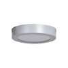 ACCESS LIGHTING 20800LEDD-SILV/ACR Strike 2.0 Dimmable Round LED Flush-Mount, Silver (SILV)