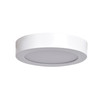 ACCESS LIGHTING 20800LEDD-WH/ACR Strike 2.0 Dimmable Round LED Flush-Mount, White (WH)