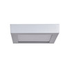 ACCESS LIGHTING 20802LEDD-SILV/ACR Strike 2.0 Dimmable Square LED Flush-Mount, Silver (SILV)