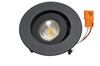 NICOR LIGHTING DLG2-10-120-3K-BK 2 in. LED Gimbal Downlight in Black, 3000K