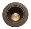 NICOR LIGHTING DLR2-10-120-3K-OB-BF 2 in. LED Downlight with Baffle Trim in Oil-Rubbed Bronze, 3000K