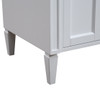 ELEGANT DECOR VF-1026 Park Ave 24" Single Bathroom Vanity set in White ELEGANT DECOR VF-1026 Park Ave 24" Single Bathroom Vanity set in White