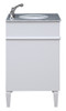 ELEGANT DECOR VF-1026 Park Ave 24" Single Bathroom Vanity set in White ELEGANT DECOR VF-1026 Park Ave 24" Single Bathroom Vanity set in White