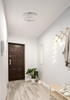 ELEGANT LIGHTING V1900F16C/RC 1900 Century Collection Flush Mount D16in H10in Lt:4 Chrome Finish (Royal Cut Crystal)