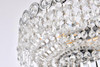 ELEGANT LIGHTING V1900W12C/RC 1900 Century Collection Wall Sconce W12in H6in E7.5in Lt:2 Chrome Finish (Royal Cut Crystal)