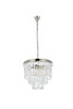 URBAN CLASSIC 1231D20PN/RC Sydney 9-Light Chandelier, Royal Cut Crystal (Clear)