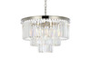 URBAN CLASSIC 1231D26PN/RC Sydney 9-Light Chandelier, Royal Cut Crystal (Clear)