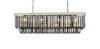 URBAN CLASSIC 1232D50PN-SS/RC Sydney 12-Light Chandelier, Royal Cut Silver Shade (Grey)