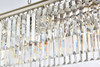 URBAN CLASSIC 1232D60PN/RC Sydney 12-Light Chandelier, Royal Cut Crystal (Clear)