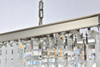 URBAN CLASSIC 1232D60PN/RC Sydney 12-Light Chandelier, Royal Cut Crystal (Clear)