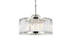 URBAN CLASSIC 1233D28PN/RC Chelsea 8-Light Chandelier, Royal Cut Crystal (Clear)