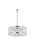 URBAN CLASSIC 1233D35PN/RC Chelsea 10-Light Chandelier, Royal Cut Crystal (Clear)