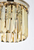 URBAN CLASSIC 1238D12PN-GT/RC Sydney 3-Light Pendant, Royal Cut Golden Teak (Smoky)