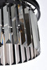 URBAN CLASSIC 1238D16MB-SS/RC Sydney 3-Light Pendant, Royal Cut Silver Shade (Grey)