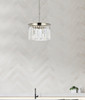 URBAN CLASSIC 1238D16PN/RC Sydney 3-Light Pendant, Royal Cut Crystal (Clear)