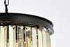 URBAN CLASSIC 1238D20MB-GT/RC Sydney 6-Light Pendant, Royal Cut Golden Teak (Smoky)
