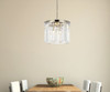 URBAN CLASSIC 1238D20PN/RC Sydney 6-Light Pendant, Royal Cut Crystal (Clear)