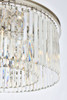 URBAN CLASSIC 1238D31PN/RC Sydney 8-Light Chandelier, Royal Cut Crystal (Clear)