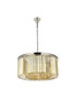 URBAN CLASSIC 1238D31PN-GT/RC Sydney 8-Light Chandelier, Royal Cut Golden Teak (Smoky)