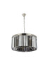 URBAN CLASSIC 1238D31PN-SS/RC Sydney 8-Light Chandelier, Royal Cut Silver Shade (Grey)