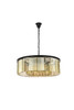 URBAN CLASSIC 1238G43MB-GT/RC Sydney 10-Light Chandelier, Royal Cut Golden Teak (Smoky)