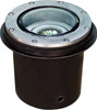 DABMAR LIGHTING LV306-LED3-SS-MR Cast Aluminum LED In-Ground Well Light with PVC Sleeve, Electro-Plated Stainless Steel