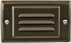 DABMAR LIGHTING DSL-LED1200-3-BZ Step Light Louver Down & Open Face Cover 3 Watt LED 120 Volts, Bronze