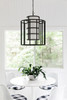 Brian Patrick Flynn for Crystorama Hulton 6 Light Matte Black Chandelier