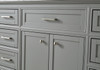 ELEGANT DECOR VF15048GR 48 In. Single Bathroom Vanity Set In Light Grey ELEGANT DECOR VF15048GR 48 In. Single Bathroom Vanity Set In Light Grey