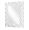 Elegant Decor MR9152 Sparkle 37.5 in. Contemporary Rectangle Mirror in Clear