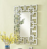 Elegant Decor MR9129 Sparkle 31.5 in. Contemporary Rectangle Mirror in Clear