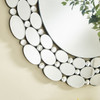 Elegant Decor MR9128 Sparkle 35 in. Contemporary Round Mirror in Clear