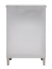 ELEGANT DECOR MF6-1026S 5 Drawer Cabinet 33 in. x 16 in. x 49 in. in Silver paint