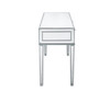 ELEGANT DECOR MF72006  Desk 42in. W x 18in. D x 30in. H in antique silver paint