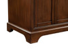 ELEGANT DECOR VF15024TK 24 In. Single Bathroom Vanity Set In Teak ELEGANT DECOR VF15024TK 24 In. Single Bathroom Vanity Set In Teak