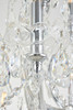 ELEGANT LIGHTING 2803G120C/RC  Maria Theresa 84 light Chrome Chandelier with clear tear drop crystals Clear Royal Cut Crystal