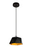 Living District LDPD2079 Arden Collection Pendant D10.2 H6.7 Lt:1 Black and Gold Finish