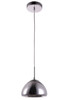 Living District LDPD2019 Reflection Collection Pendant D7in H5in Lt:1 Chrome finish