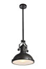 Living District LD5001D13ORB Eamon Collection Pendant D13 H13.3 Lt:1 Oil rubbed bronze Finish